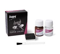 Kaps Dye Super Color + Preparer (25 ml Each), Professional Leather Dye for Natural Leather, Faux Leather and Fabric, for Nourishing and Repairing Leather Shoes (169 - Old Leather)
