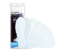 Kaps Fresh Sneakers Insoles OdourEating MoistureWicking & Comfort Fit Ideal for Trainers Hiking Running Absorbs Sweat | Set of 8 (10-13 UK Men)