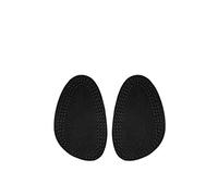 Kaps Halfled Half Insoles - Comfortable Leather & Latex - Discreet - Absorbs Moisture - Prevent Rubbing & Blisters In Heels, Flats & Boots - Helps Shoe Fit Half Size Too Big (4-5 UK / 37-38 EU Black)