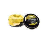 Kaps Leather Shoe Cream - Shoe Care Polish and Colour Conditioner | Refreshes Appearance | For Boots, Handbags, Furniture | Intensive Leather Care and Nourishing 50ml (131 - lemon)