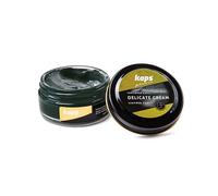 Kaps Leather Shoe Cream - Shoe Care Polish and Colour Conditioner | Refreshes Appearance | For Boots, Handbags, Furniture | Intensive Leather Care and Nourishing 50ml (133 - dark green)