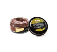 Kaps Leather Shoe Cream - Shoe Care Polish and Colour Conditioner | Refreshes Appearance | For Boots, Handbags, Furniture | Intensive Leather Care and Nourishing 50ml (127 - mango)