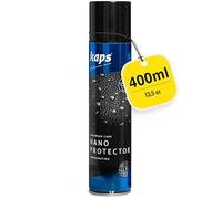 Kaps Nano Protector - Shoe Repellent Spray for Leather Nubuck Suede Textiles (400 ml - 13.52 fl. Oz.)