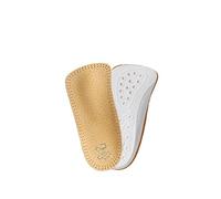 Kaps Orthotic 3/4 leather insoles toe-free with longitudinal and metatarsal arch support, Carmen (41 EUR / 7 UK Men)