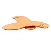 Kaps Orthotic Orthopedic Shoe Insoles Inserts With Arch Support Made of Leather and Memory Foam, Relax Shock Absorber Pecari (43 EUR / 9 UK/Men)
