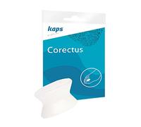 Kaps Pain Relieving, Soft & Comfortable Bunion Corrector Prevents from Overlapping, Transparent, Large