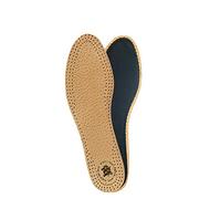 KAPS PECARI Carbon Shoe Insoles, Vegetable Tanned Sheepskin Leather with Activated Carbon Charcoal, Elegant and Comfortable (Men/UK 11/45 EUR)