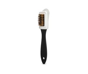 Kaps Quality Suede Brush - 4 in 1 Ultimate Cleaning Shoe Brush for Suede and Nubuck, Brass Bristle, Cleans And Gives Perfect Nap