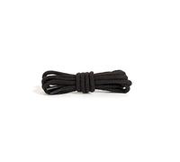 Kaps Round Cotton Shoelaces 3-4 mm Diameter - 1 Pair Replacement Bootlaces for Boots, Trainers & Shoes (100 cm - 39 inch - 5 to 7 eyelet pairs / 91 - black)