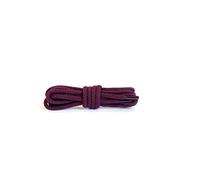 Kaps Round Cotton Shoelaces 3-4 mm Diameter - 1 Pair Replacement Bootlaces for Boots, Trainers & Shoes (120 cm - 47 inch - 6 to 8 eyelet pairs / 26 - maroon)