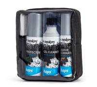 Kaps Sneaker Travelling Cleaning Set, Complete Sneaker Clean and Care Kit, Shoe Care Set for Sneakers, Footwear Cleaning Kit with Travel Bag