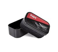 Kaps Shoe Polish Sponge Gives Instant Gloss, For Leather Shoes Boots Bags, Perfect Shine, (Black)
