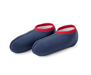 Kaps Shoe Socks Inner Lining Inserts for Rubber Boots and Wellies, Wellington Boot Liners, Made of Felt and Cotton, Protection Against Cold and Winter Frost, Blue, 41-42 EUR / 7-8 UK Men