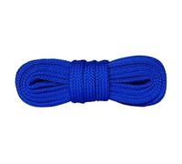 Kaps Sneakers Laces, quality durable shoe laces for casual footwear, made in Europe, 1 pair, many colours and lengths (120 cm - 47 inch - 7 to 9 eyelet pairs - cornflower)