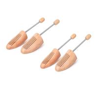 Kaps - Wooden Shoe Trees for Men & Women (1 Pair) - Wooden Shoe Shaper - For Leather & Suede - Preserves Shape, Absorbs Moisture (7-8 UK Women / 6-7 UK Men)