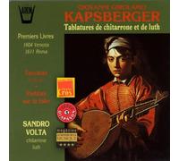Kapsberger: Chitarrone and Lute Toccatas and Partitas