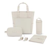 Kapten & Son Lindby changing bag set 4 pcs. laptop compartment beige