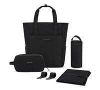 Kapten & Son Lindby changing bag set 4 pcs. laptop compartment black
