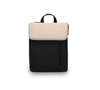 Kapten & Son Vallen Backpack | Unisex | Urban & Minimalist 6L Daypack | For Everyday, Office, University | Vegan & Stylish | 12.5 Inch Laptop Compartment, Cream Black, Alltagstauglich