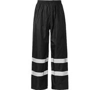 Kapton 2k20Mar Hi Vis Viz Visibility Over Trouser Work Wear Water Proof Safety Wear[Black,L]