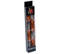 Kapula South African Dinner Candle Set - Fair Trade - Hand Painted Animal Print Design - Single Wick - 2 x 23 cm - Pack of 2