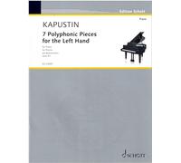 Kapustin: 7 Polyphonic Pieces for the Left Hand, Op. 87 for Piano Solo