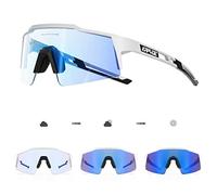 KAPVOE Photochromic Cycling Glasses Men Women Sunglasses MTB Mountain Bike Clear Youth Riding Blue White 03