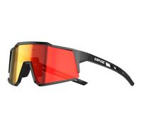 KAPVOE Polarized Sunglasses UV Protection for Men Women Cycling Sunglasses TR90 Frame Bicycle Mountain Bike Glasses Baseball MTB Running Riding Accessories Red Black 01