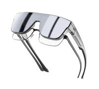 KAPVOE Sunglasses Fit Over Glasses for Men Women Oversized Square Sunglasses UV400 Protection TR90 Frame Sports Goggles Cycling Golf Driving