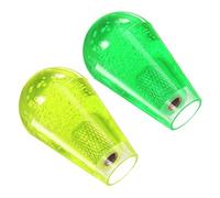 KAQIMI Ellipse Oval Joystick Head Rocker Ball Top Handle Arcade Game Replacement Yellow Green