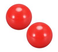 KAQIMI Joystick Ball Top Handle Rocker Round Head Arcade Game D I Y Parts Replacement Red 2Pcs