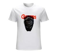 KAQlMAO Critters Cult Sci-Fi Comedy Horror Men Adult Short Sleeve White XL