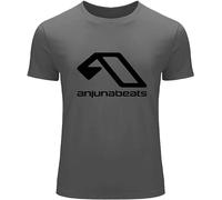 KAQlMAO Men's Anjunabeats T-ShirtCasual Round Neck T Shirt Grey M