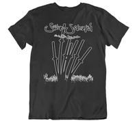 KAQlMAO Seven Samurai Akira Kurosawa T Shirt Black L