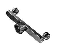 KAQNTUD Double 17mm Ball Mount Extension 1 to 2 Joint Head Splitter Adapter for Phone Holder Extension Joint Connector Adapter Desktop Double Phone Holder