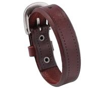 KAQNTUD Handmade Leather Bead Strap Wrist Jewelry Stylish Jewelry Texture Present For Woman Rock Leather