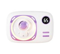KAQNTUD Instant Keep the Device Warm Charging via USB 3 Heat Settings Safety Licensed ABS Construction with Surrounding Night Light Tiny Electric Hand Toaster