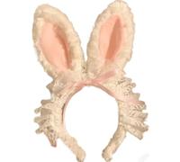 KAQNTUD Kids Cosplay Rabbits Hairband for Party Halloween Headwear for Music Festivals Photo Booth Props for Girls Photo Props