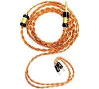 KAQNTUD Litz Structure Earphone Upgraded Cable 3.5mm/4.4mm Balanced Adapter Cordf Wire for Clear Sound