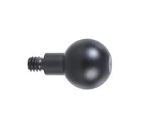 KAQNTUD Multifunction 20mm Ball Head Adapter to 1/4 Inch Screw General Ball Head Connector Aluminum for Tripods and Selfie Stick