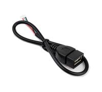 KAQNTUD MX1.25 4Pin to USB Power Cable USB A Female Data Transfer for Plus About 30cm/11.8in Cable Length