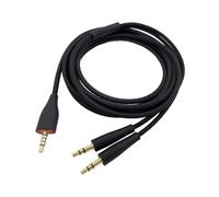 KAQNTUD Nylon Braided 3.5mm Replacement Cable for MMX100 Headphones Cord with Highly Clearly Sound Wire 200cm/120cm Long