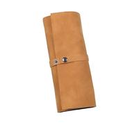 KAQNTUD Sophisticated Watch Band Storage Bag Carrying Case for Watches, Travel Case Watchband Organizers with Waxed Canvas Roll