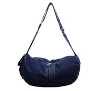KAQNTUD Women's Retro Large Jean Shoulder Bag Fashionable Casual Crossbody Purse Shopper Bags Satchel For Various Occasion