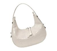 KAQNTUD Women's Shoulder Bag Retro 90s Handbag Glossy Leather Evening Purse Underarm Bags Casual Top Handle for Party