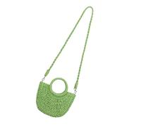 KAQNTUD Women's Straw Bag Casual Shopper Shoulder Bag Drawstring Fashionable Daily Shopping Handbag for Various Occasion