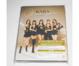 KARA MOVE AGAIN KARA 15TH ANNIVERSARY ALBUM 2CD+DVD+CARD+PHOTOBOOK Japan Edition