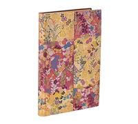 Paperblanks Flexi Journal Kara-ori Pink (Japanese Kimono) Mini Lined Softcover (Elastic Band)