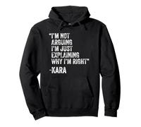 Kara Quote Funny Birthday Custom Name Idea Engineer Pullover Hoodie