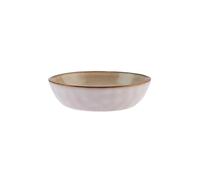 KARACA Aria Reactive Glaze Bowl for Salad or Fruit 20cm, Serving Bowls, Ramen, Noodles, Soup, Beige
